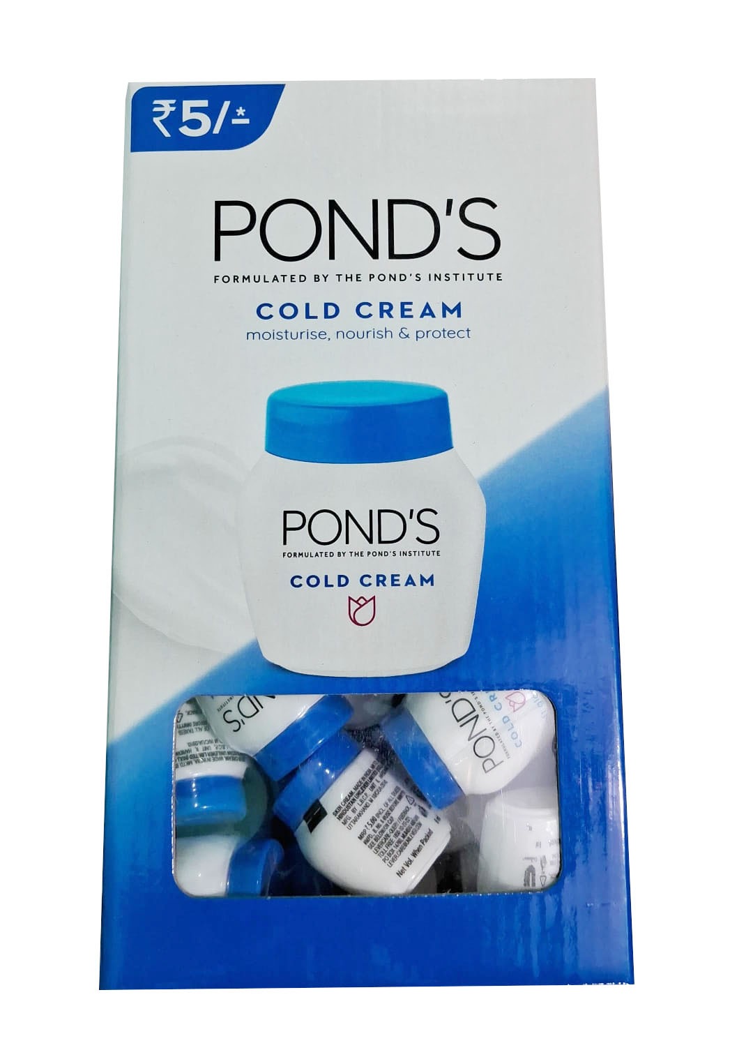 Ponds Cold Cream 6gm  Rs-5 Pack of 64 units